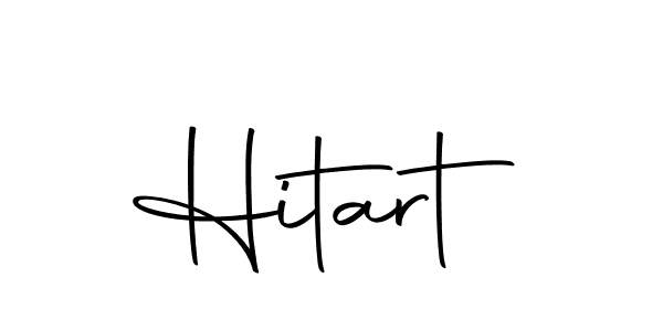 Create a beautiful signature design for name Hitart. With this signature (Autography-DOLnW) fonts, you can make a handwritten signature for free. Hitart signature style 10 images and pictures png