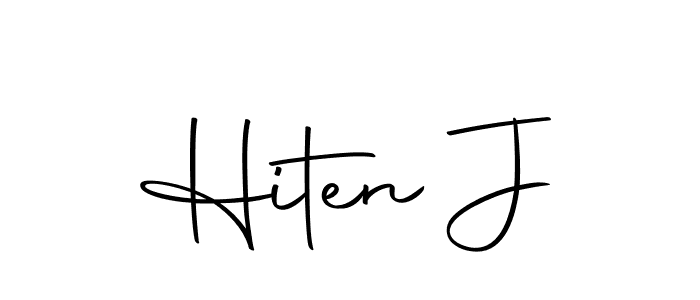 Hiten J stylish signature style. Best Handwritten Sign (Autography-DOLnW) for my name. Handwritten Signature Collection Ideas for my name Hiten J. Hiten J signature style 10 images and pictures png