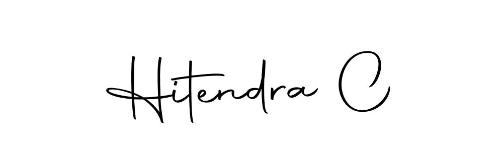 The best way (Autography-DOLnW) to make a short signature is to pick only two or three words in your name. The name Hitendra C include a total of six letters. For converting this name. Hitendra C signature style 10 images and pictures png