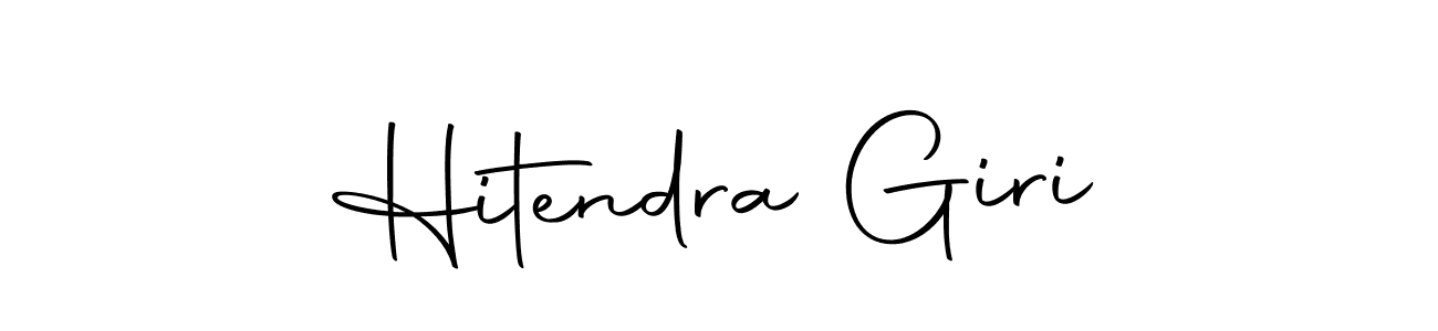 Make a short Hitendra Giri signature style. Manage your documents anywhere anytime using Autography-DOLnW. Create and add eSignatures, submit forms, share and send files easily. Hitendra Giri signature style 10 images and pictures png