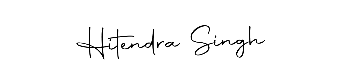 You should practise on your own different ways (Autography-DOLnW) to write your name (Hitendra Singh) in signature. don't let someone else do it for you. Hitendra Singh signature style 10 images and pictures png