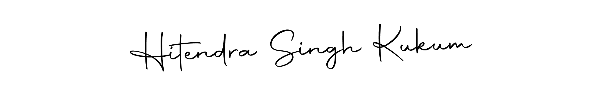 You can use this online signature creator to create a handwritten signature for the name Hitendra Singh Kukum. This is the best online autograph maker. Hitendra Singh Kukum signature style 10 images and pictures png