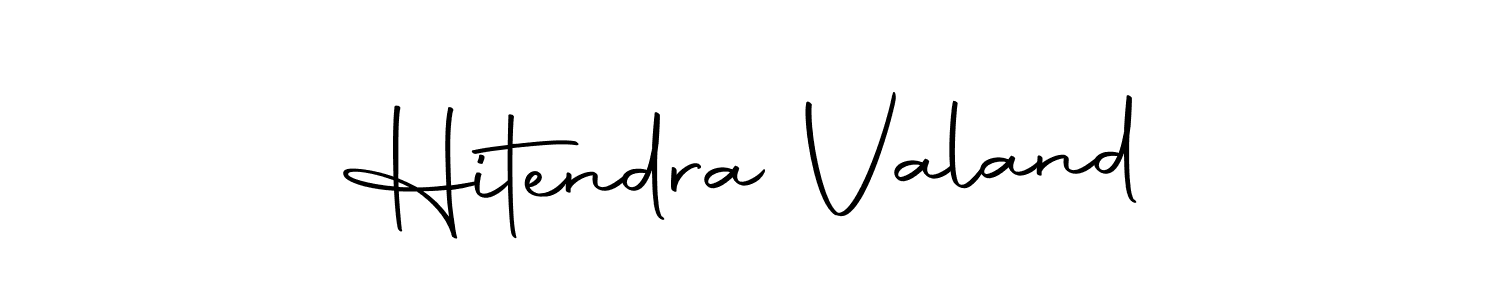 if you are searching for the best signature style for your name Hitendra Valand. so please give up your signature search. here we have designed multiple signature styles  using Autography-DOLnW. Hitendra Valand signature style 10 images and pictures png