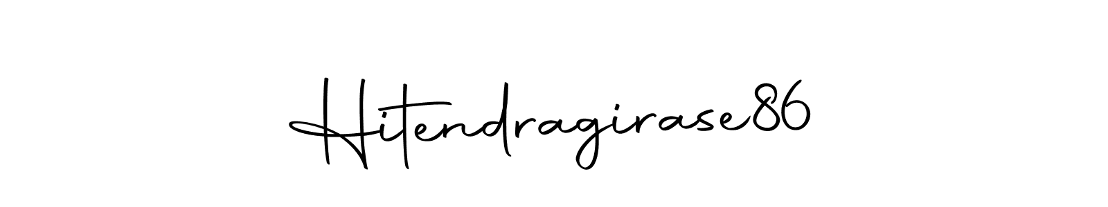 Make a beautiful signature design for name Hitendragirase86. With this signature (Autography-DOLnW) style, you can create a handwritten signature for free. Hitendragirase86 signature style 10 images and pictures png