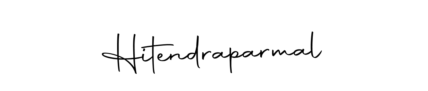 You can use this online signature creator to create a handwritten signature for the name Hitendraparmal. This is the best online autograph maker. Hitendraparmal signature style 10 images and pictures png