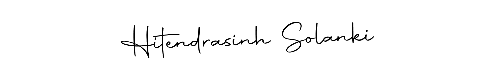 You should practise on your own different ways (Autography-DOLnW) to write your name (Hitendrasinh Solanki) in signature. don't let someone else do it for you. Hitendrasinh Solanki signature style 10 images and pictures png