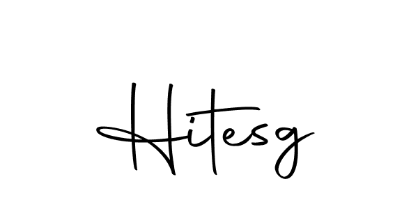 Make a beautiful signature design for name Hitesg. With this signature (Autography-DOLnW) style, you can create a handwritten signature for free. Hitesg signature style 10 images and pictures png
