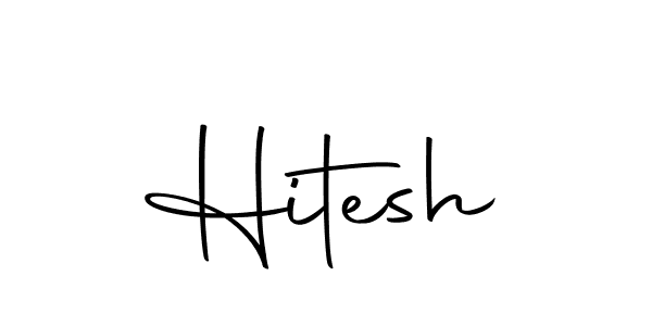 Make a beautiful signature design for name Hitesh. Use this online signature maker to create a handwritten signature for free. Hitesh signature style 10 images and pictures png