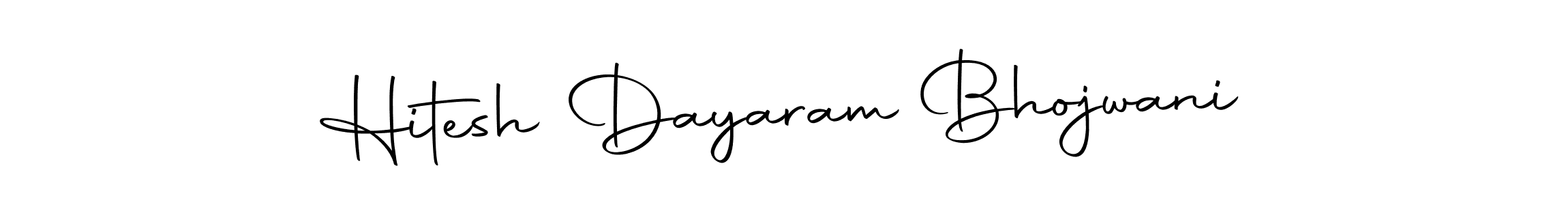 Use a signature maker to create a handwritten signature online. With this signature software, you can design (Autography-DOLnW) your own signature for name Hitesh Dayaram Bhojwani. Hitesh Dayaram Bhojwani signature style 10 images and pictures png