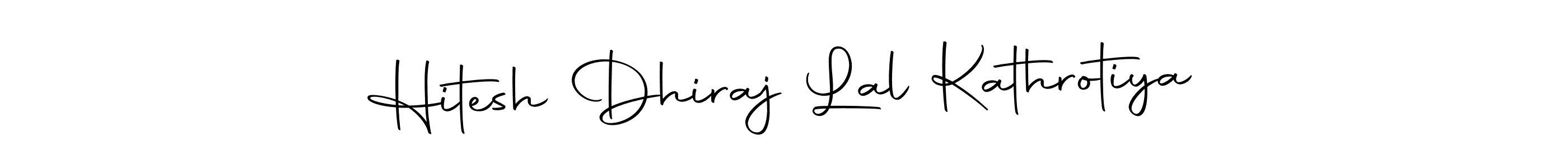 The best way (Autography-DOLnW) to make a short signature is to pick only two or three words in your name. The name Hitesh Dhiraj Lal Kathrotiya include a total of six letters. For converting this name. Hitesh Dhiraj Lal Kathrotiya signature style 10 images and pictures png