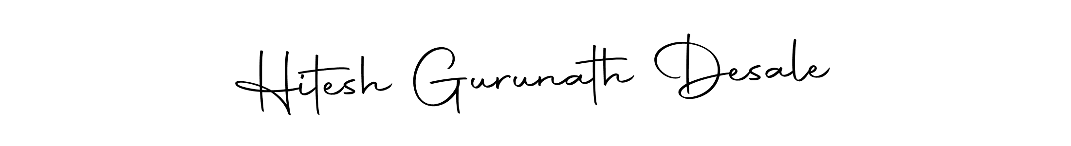 if you are searching for the best signature style for your name Hitesh Gurunath Desale. so please give up your signature search. here we have designed multiple signature styles  using Autography-DOLnW. Hitesh Gurunath Desale signature style 10 images and pictures png
