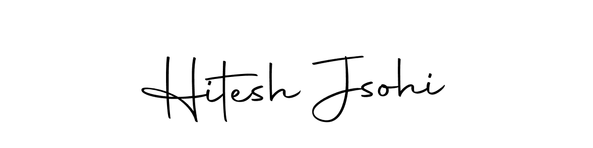 You should practise on your own different ways (Autography-DOLnW) to write your name (Hitesh Jsohi) in signature. don't let someone else do it for you. Hitesh Jsohi signature style 10 images and pictures png