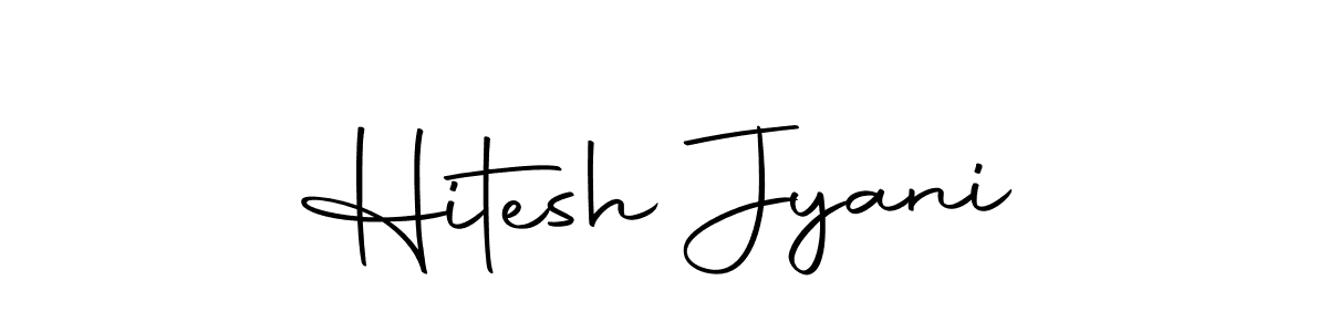 Also we have Hitesh Jyani name is the best signature style. Create professional handwritten signature collection using Autography-DOLnW autograph style. Hitesh Jyani signature style 10 images and pictures png