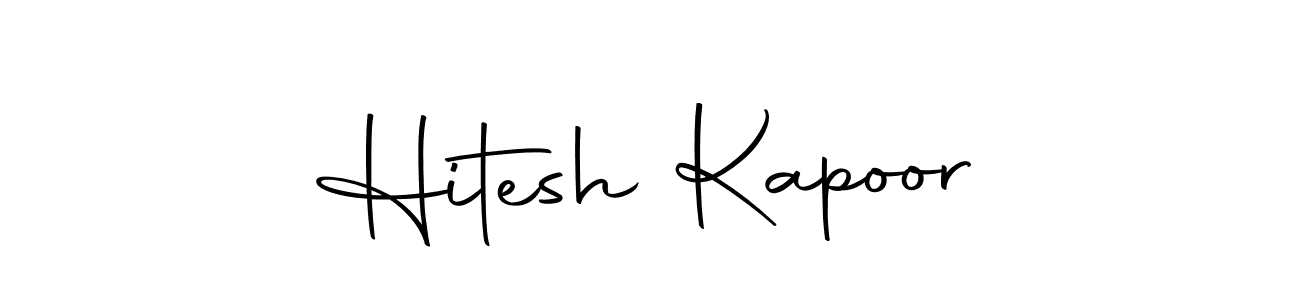 Also we have Hitesh Kapoor name is the best signature style. Create professional handwritten signature collection using Autography-DOLnW autograph style. Hitesh Kapoor signature style 10 images and pictures png