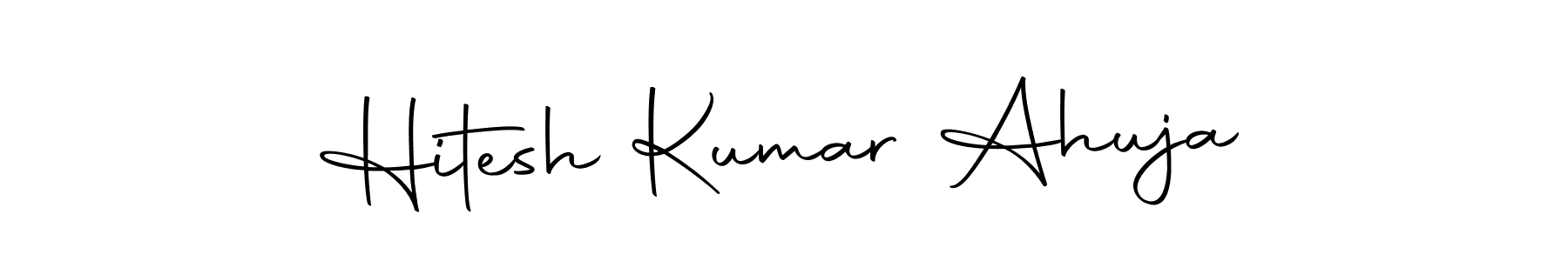Similarly Autography-DOLnW is the best handwritten signature design. Signature creator online .You can use it as an online autograph creator for name Hitesh Kumar Ahuja. Hitesh Kumar Ahuja signature style 10 images and pictures png