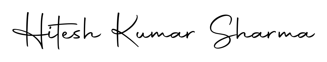 Turn your name Hitesh Kumar Sharma into a signature brand with Autography-DOLnW styling. Download in standard PNG or transparent format anytime. Hitesh Kumar Sharma signature style 10 images and pictures png