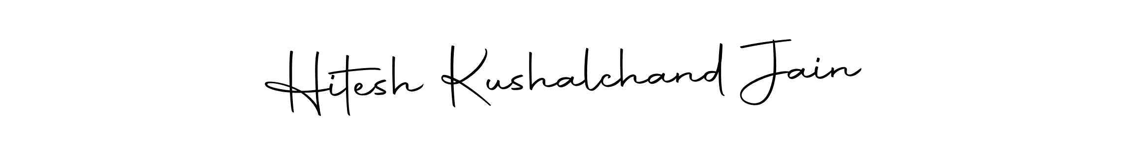 Use a signature maker to create a handwritten signature online. With this signature software, you can design (Autography-DOLnW) your own signature for name Hitesh Kushalchand Jain. Hitesh Kushalchand Jain signature style 10 images and pictures png