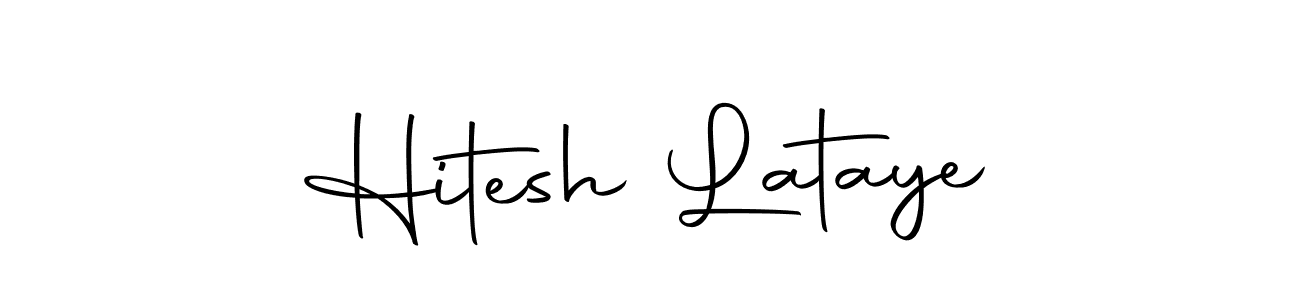 Use a signature maker to create a handwritten signature online. With this signature software, you can design (Autography-DOLnW) your own signature for name Hitesh Lataye. Hitesh Lataye signature style 10 images and pictures png