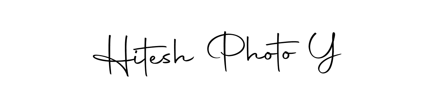 Hitesh Photo Y stylish signature style. Best Handwritten Sign (Autography-DOLnW) for my name. Handwritten Signature Collection Ideas for my name Hitesh Photo Y. Hitesh Photo Y signature style 10 images and pictures png