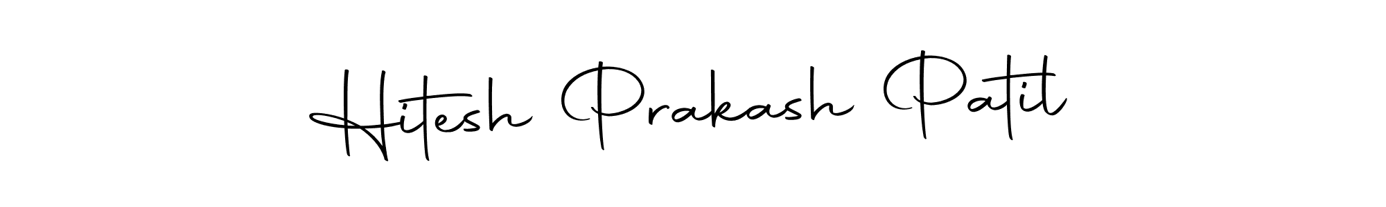 How to make Hitesh Prakash Patil signature? Autography-DOLnW is a professional autograph style. Create handwritten signature for Hitesh Prakash Patil name. Hitesh Prakash Patil signature style 10 images and pictures png