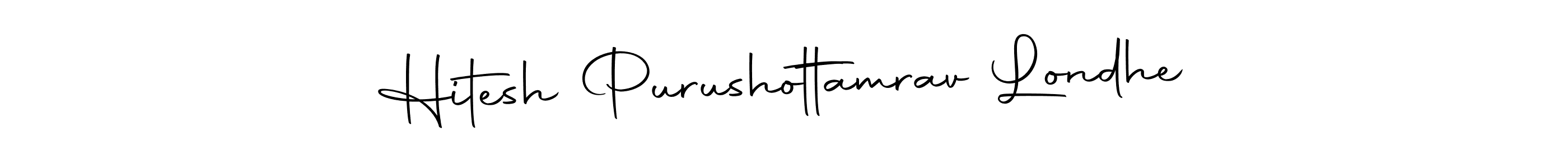 Use a signature maker to create a handwritten signature online. With this signature software, you can design (Autography-DOLnW) your own signature for name Hitesh Purushottamrav Londhe. Hitesh Purushottamrav Londhe signature style 10 images and pictures png