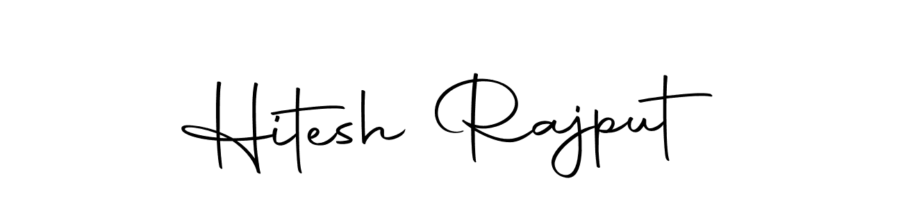 Use a signature maker to create a handwritten signature online. With this signature software, you can design (Autography-DOLnW) your own signature for name Hitesh Rajput. Hitesh Rajput signature style 10 images and pictures png