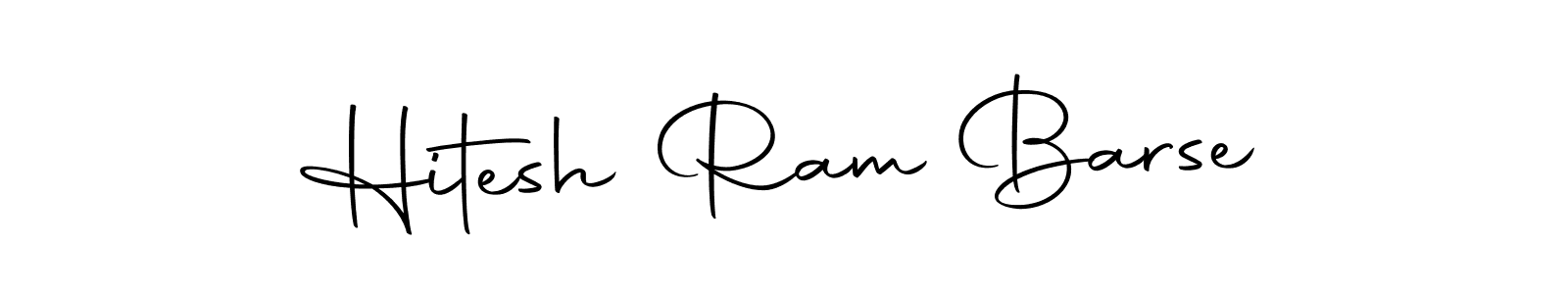 It looks lik you need a new signature style for name Hitesh Ram Barse. Design unique handwritten (Autography-DOLnW) signature with our free signature maker in just a few clicks. Hitesh Ram Barse signature style 10 images and pictures png