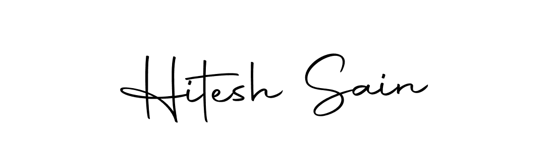 The best way (Autography-DOLnW) to make a short signature is to pick only two or three words in your name. The name Hitesh Sain include a total of six letters. For converting this name. Hitesh Sain signature style 10 images and pictures png