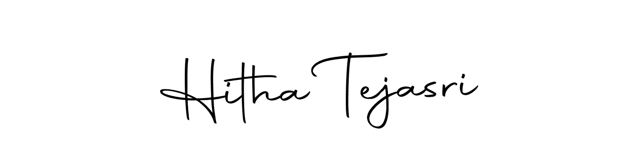 Hitha Tejasri stylish signature style. Best Handwritten Sign (Autography-DOLnW) for my name. Handwritten Signature Collection Ideas for my name Hitha Tejasri. Hitha Tejasri signature style 10 images and pictures png