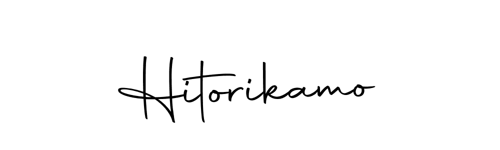 Use a signature maker to create a handwritten signature online. With this signature software, you can design (Autography-DOLnW) your own signature for name Hitorikamo. Hitorikamo signature style 10 images and pictures png