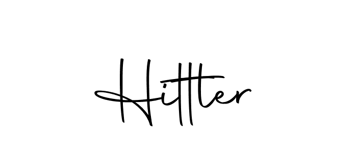 Create a beautiful signature design for name Hittler. With this signature (Autography-DOLnW) fonts, you can make a handwritten signature for free. Hittler signature style 10 images and pictures png