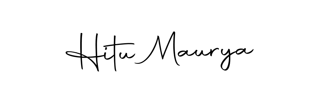 Similarly Autography-DOLnW is the best handwritten signature design. Signature creator online .You can use it as an online autograph creator for name Hitu Maurya. Hitu Maurya signature style 10 images and pictures png