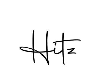 You should practise on your own different ways (Autography-DOLnW) to write your name (Hitz) in signature. don't let someone else do it for you. Hitz signature style 10 images and pictures png