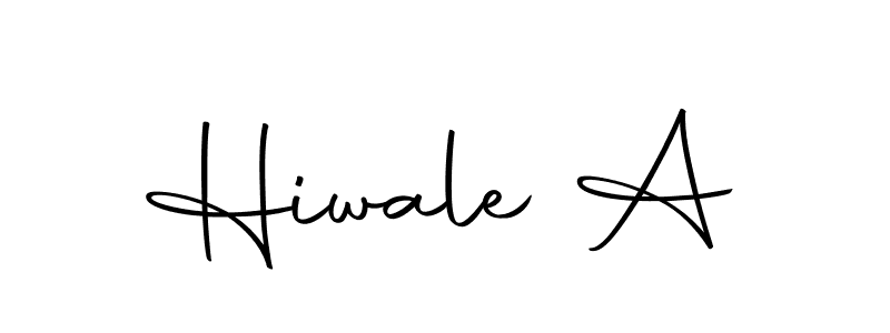 How to make Hiwale A signature? Autography-DOLnW is a professional autograph style. Create handwritten signature for Hiwale A name. Hiwale A signature style 10 images and pictures png