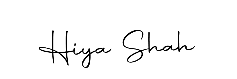 This is the best signature style for the Hiya Shah name. Also you like these signature font (Autography-DOLnW). Mix name signature. Hiya Shah signature style 10 images and pictures png