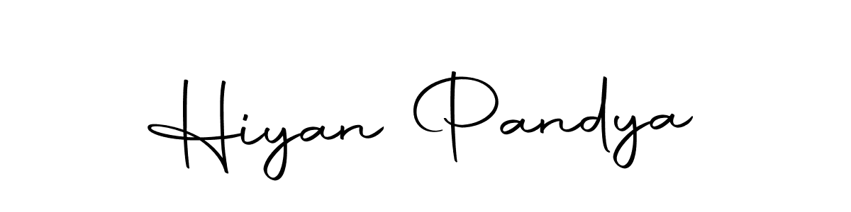 Hiyan Pandya stylish signature style. Best Handwritten Sign (Autography-DOLnW) for my name. Handwritten Signature Collection Ideas for my name Hiyan Pandya. Hiyan Pandya signature style 10 images and pictures png