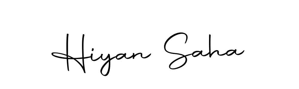 Use a signature maker to create a handwritten signature online. With this signature software, you can design (Autography-DOLnW) your own signature for name Hiyan Saha. Hiyan Saha signature style 10 images and pictures png