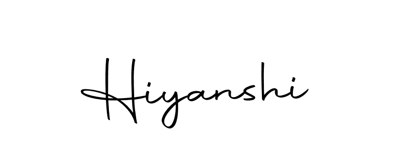 Make a beautiful signature design for name Hiyanshi. Use this online signature maker to create a handwritten signature for free. Hiyanshi signature style 10 images and pictures png