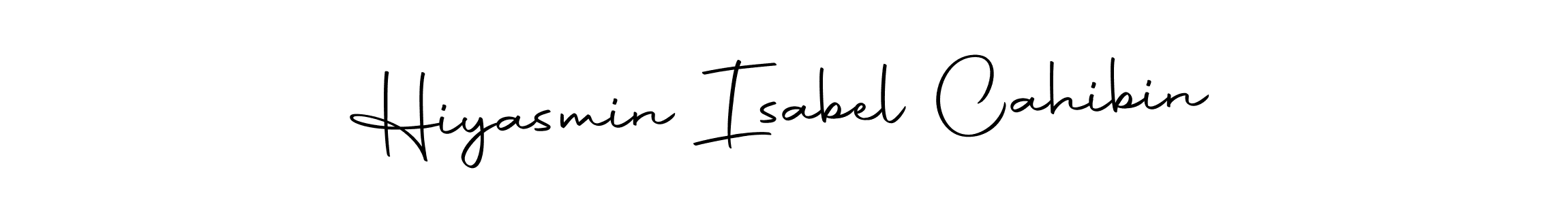 Once you've used our free online signature maker to create your best signature Autography-DOLnW style, it's time to enjoy all of the benefits that Hiyasmin Isabel Cahibin name signing documents. Hiyasmin Isabel Cahibin signature style 10 images and pictures png