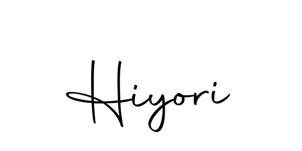 Create a beautiful signature design for name Hiyori. With this signature (Autography-DOLnW) fonts, you can make a handwritten signature for free. Hiyori signature style 10 images and pictures png
