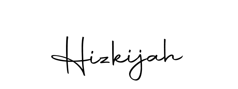 Hizkijah stylish signature style. Best Handwritten Sign (Autography-DOLnW) for my name. Handwritten Signature Collection Ideas for my name Hizkijah. Hizkijah signature style 10 images and pictures png
