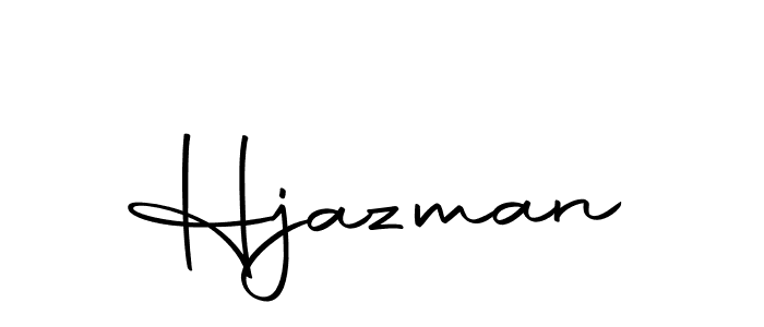 Similarly Autography-DOLnW is the best handwritten signature design. Signature creator online .You can use it as an online autograph creator for name Hjazman. Hjazman signature style 10 images and pictures png