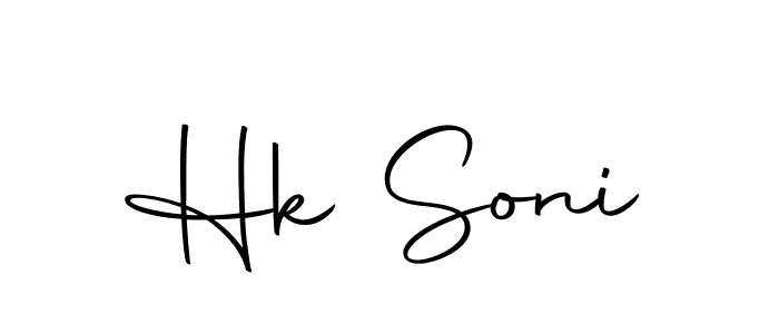 Here are the top 10 professional signature styles for the name Hk Soni. These are the best autograph styles you can use for your name. Hk Soni signature style 10 images and pictures png