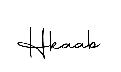 Hkaab stylish signature style. Best Handwritten Sign (Autography-DOLnW) for my name. Handwritten Signature Collection Ideas for my name Hkaab. Hkaab signature style 10 images and pictures png