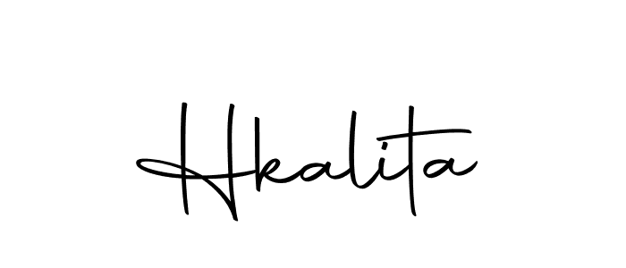 You should practise on your own different ways (Autography-DOLnW) to write your name (Hkalita) in signature. don't let someone else do it for you. Hkalita signature style 10 images and pictures png