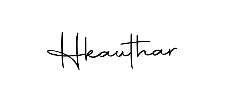 Make a beautiful signature design for name Hkauthar. Use this online signature maker to create a handwritten signature for free. Hkauthar signature style 10 images and pictures png