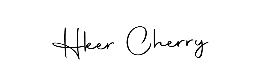 if you are searching for the best signature style for your name Hker Cherry. so please give up your signature search. here we have designed multiple signature styles  using Autography-DOLnW. Hker Cherry signature style 10 images and pictures png