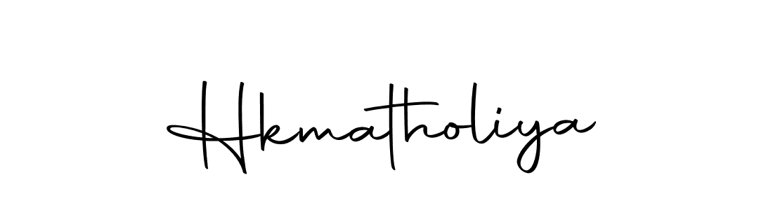 Make a beautiful signature design for name Hkmatholiya. With this signature (Autography-DOLnW) style, you can create a handwritten signature for free. Hkmatholiya signature style 10 images and pictures png