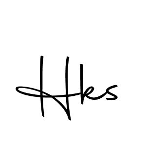 How to make Hks signature? Autography-DOLnW is a professional autograph style. Create handwritten signature for Hks name. Hks signature style 10 images and pictures png