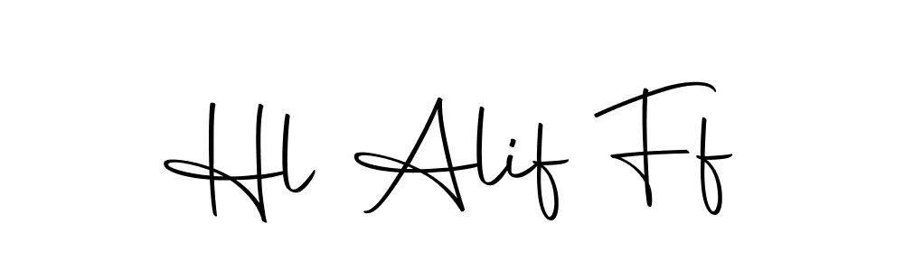 Also we have Hl Alif Ff name is the best signature style. Create professional handwritten signature collection using Autography-DOLnW autograph style. Hl Alif Ff signature style 10 images and pictures png